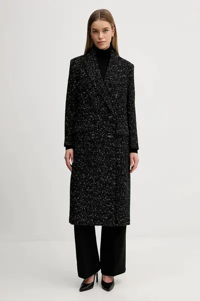 Kabát s příměsí vlny Sisley