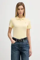 Polo tričko Tommy Hilfiger dámské, modrá barva, WW0WW43225