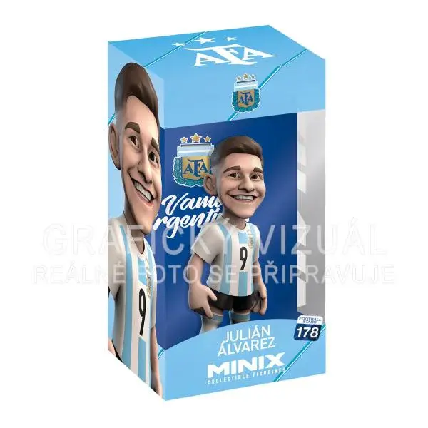 MINIX Fotbal: NT Argentina - JULIÁN ÁLVAREZ