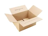 25 ks - Krabice klopová 340x260x190 s vnitřním potiskem - poděkování