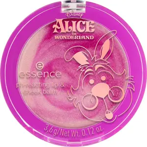 essence Disney Alice in Wonderland multifunkčné líčidlo na pery a tvár reagujúce na pH odtieň 01 Team Fun 3.6 g