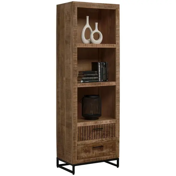 Carryhome REGÁL, mangové dřevo, 60/180/40 cm