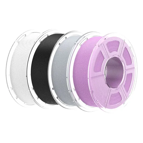 4kg Mecpow High Speed PLA+ Filament - White/Lilac/Gray/Black