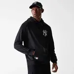 New Era NEW YORK YANKEES MLB ESSENTIALS HOODIE Pánska mikina, čierna, veľkosť