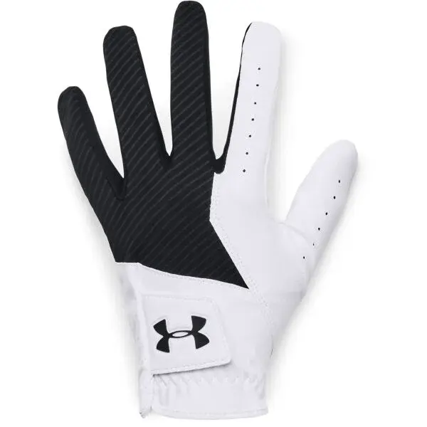 Under Armour MEDAL GOLF GLOVE Pánske golfové rukavice, biela, veľkosť