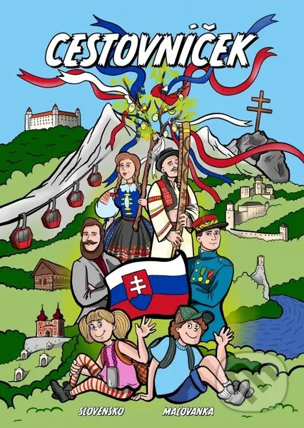 Maľovanka - Cestovníček Slovensko - Ingrid Majeriková, Nina Valka (ilustrátor)