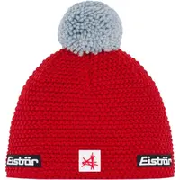 Eisbär JAMIE POMPON Pánska zimná čiapka, červená, veľkosť