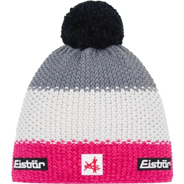 Eisbär STAR POMPON Univerzálna zimná čiapka, biela, veľkosť