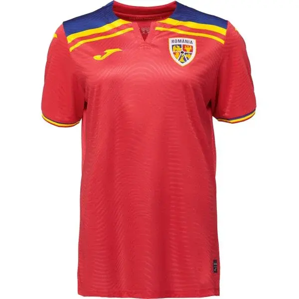 Joma FED. FUTBOL RUMANÍA 2ND SHORT SLEEVE T-SHIRT Pánsky futbalový dres, červená, veľkosť XXL
