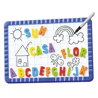 Quercetti Magnetická tabule s písmeny - 48 ks magnetů