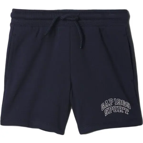 GAP FASHION LOGO Dětské šortky, tmavě modrá, velikost