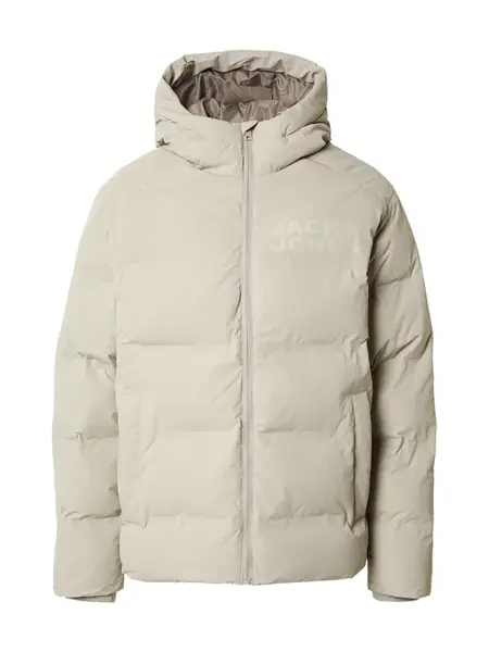 JACK & JONES Zimná bunda 'JCOBOSTON'  svetlosivá