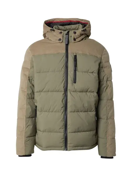 CAMP DAVID Zimná bunda  kaki / olivová