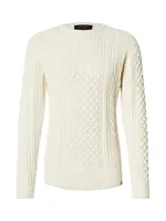 INDICODE JEANS Sveter 'Belinski'  svetlobéžová