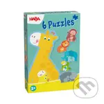 Zvieracia rodinka 6 ks - puzzle z kategorie Maxi dílky