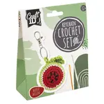 Sada na háčkování - klíčenka duha/melou/sluníčko