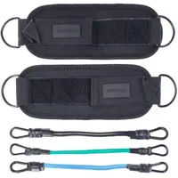 Spokey TENSO Set expandérov s adaptérmi na členky, čierna, veľkosť