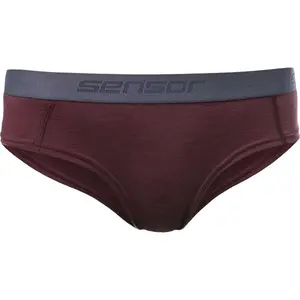 Sensor MERINO AIR Dámske nohavičky, vínová, veľkosť