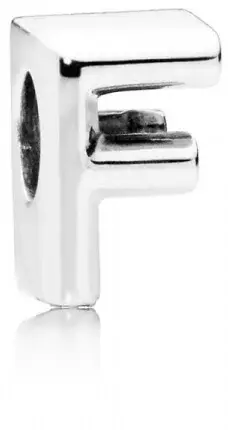 Pandora Strieborná korálka "F" 797460