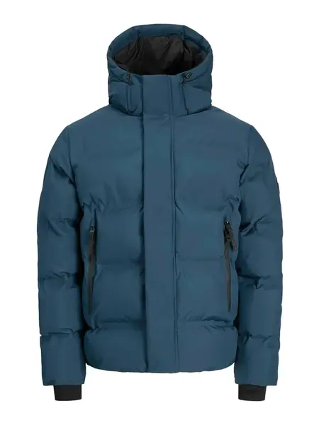 JACK & JONES Zimná bunda 'JCOFUSION'  námornícka modrá