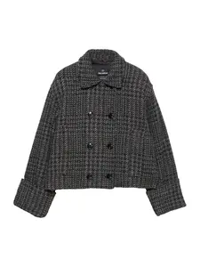 Pull&Bear Prechodná bunda  sivá / antracitová