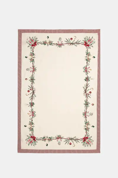 Bavlněný ubrus Medicine béžová barva