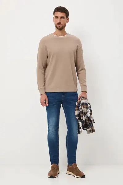 Bavlněné tričko s dlouhým rukávem Medicine