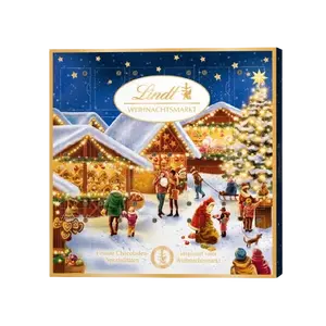 LINDT Adventní kalendář Vánoční trhy 115 g