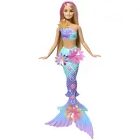 Barbie kouzelná květinová mořská panna - blondýnka