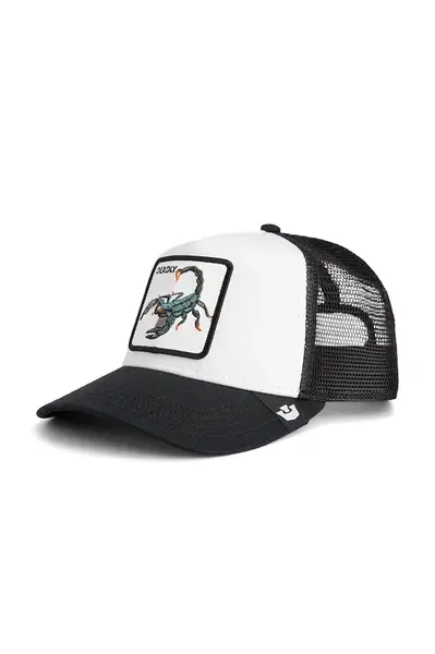 Čepice s kšiltem ze směsi bavlny Goorin Bros Deadly Trucker