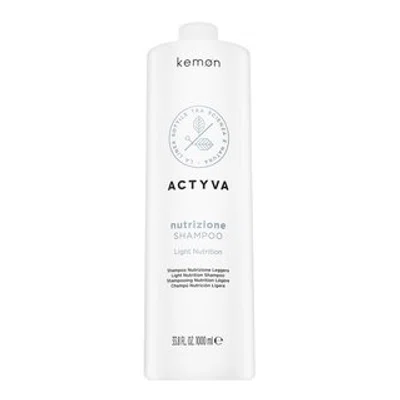 Kemon Actyva Nutrizione Light Shampoo vyživující šampon pro jemné vlasy 1000 ml