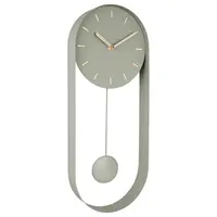 Karlsson NÁSTĚNNÉ HODINY, zelená, 20/50/5 cm