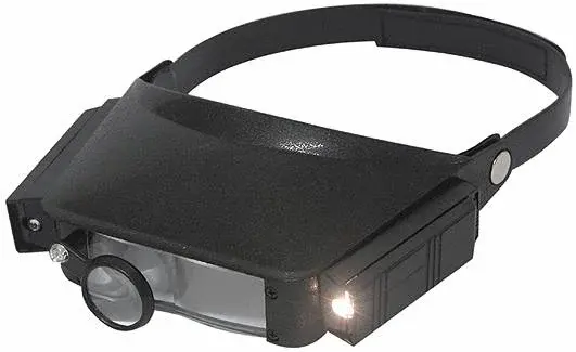 Lupa náhlavní TIPA - rozbaleno / poničený obal