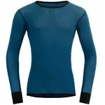 Devold WOOL MESH Detské tričko, modrá, veľkosť