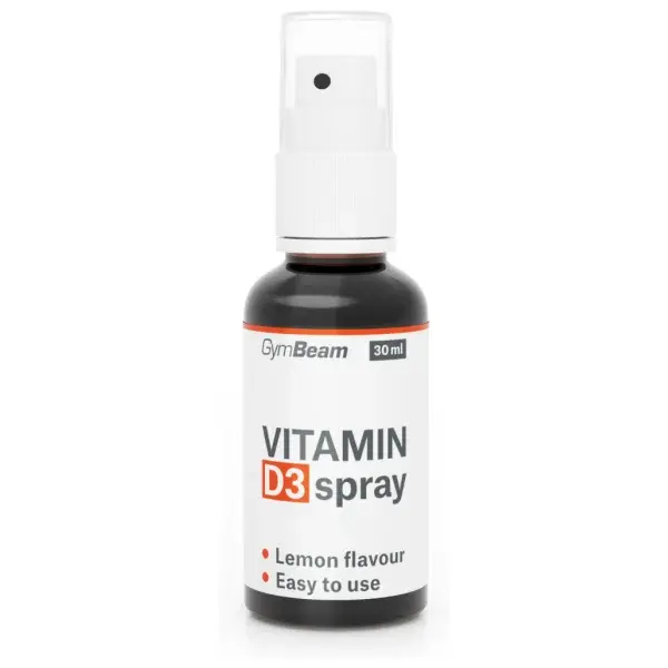 GymBeam VITAMÍN D3 SPRAY - 30 ML - CITRÓN Vitamín, , veľkosť
