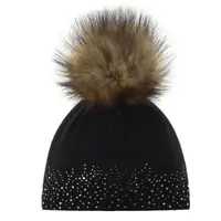 Eisbär NALIN Dámska čiapka, čierna, veľkosť