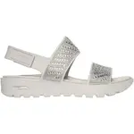 Skechers ARCH FIT FOOTSTEPS Dámske sandále, biela, veľkosť