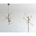 Trio Stropné svietidlo Cross matné čierne