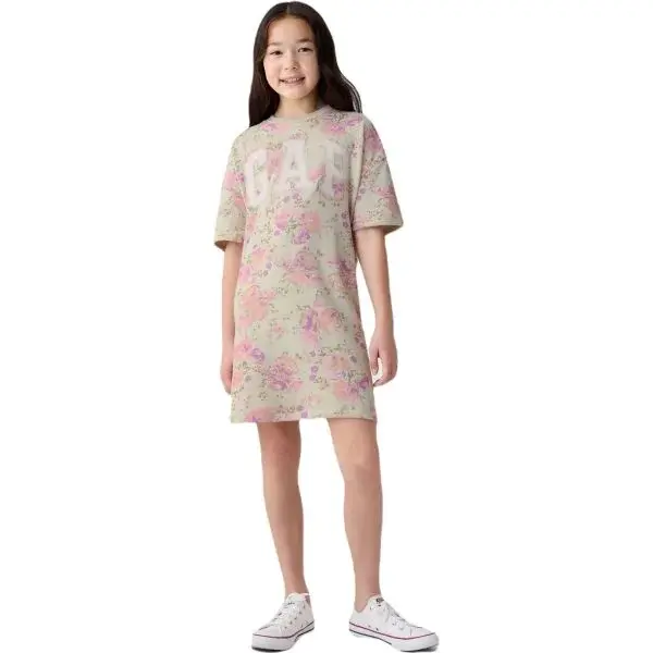 GAP V-FR LOGO Dívčí šaty, mix, velikost