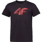 4F TSHIRT Pánské tričko, černá, velikost