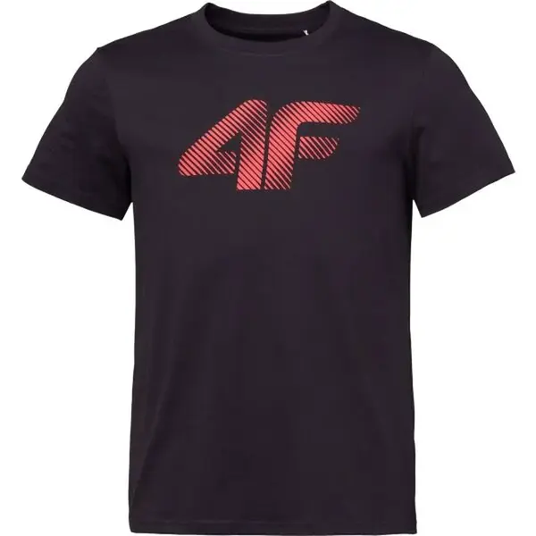 4F TSHIRT Pánské tričko, černá, velikost