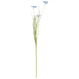 IB Laursen Umelé kvety modré/biele tóny 75 cm
