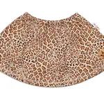 Baby Nellys Dětská sukně Gepard - hnědá, vel. 92 vel.  92