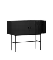 Komoda "Array", 120 x 97 cm, 2 varianty - Woud Varianta: dub, černý