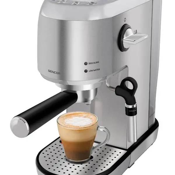 SENCOR SES 4900SS Espresso pákový kávovar stříbrný