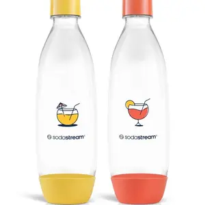 SODASTREAM Lahev Fuse do myčky 1 l 2 ks Orange/Yellow