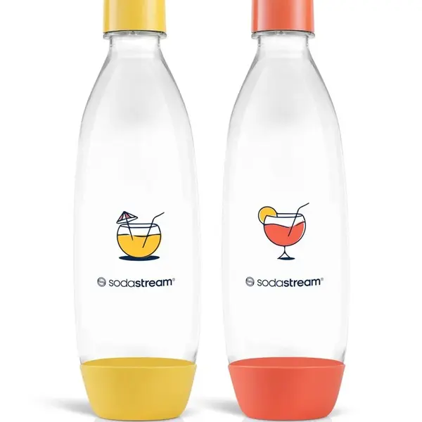 SODASTREAM Lahev Fuse do myčky 1 l 2 ks Orange/Yellow