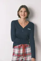 Pyžamové tričko s dlouhým rukávem women'secret