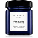 Vila Hermanos Apothecary Cobalt Blue Jasmine & Osmanthus vonná svíčka 140 g