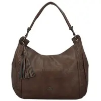 Dámská kabelka na rameno coffee - Coveri Elanora